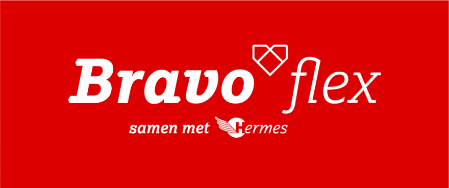 Bravo flex logo lijnversie hermes